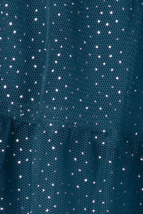GIRL'S GREEN SEQUINED TULLE DRESS 3