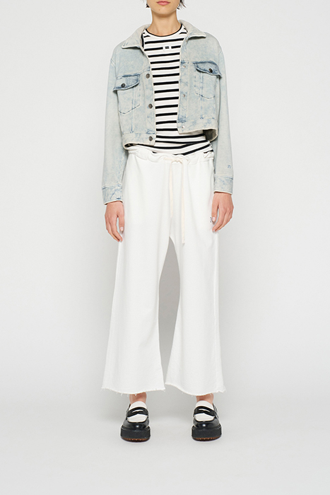 WASHED CROPPED JACKET 2