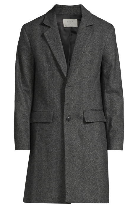 CHARCOAL SEMI-PLAIN COAT ANTHRACITE 3