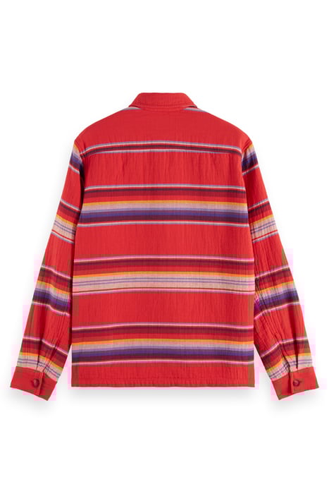 DOUBLE FACE STRIPE SHIRT MULTI COLOR STRIPE 4