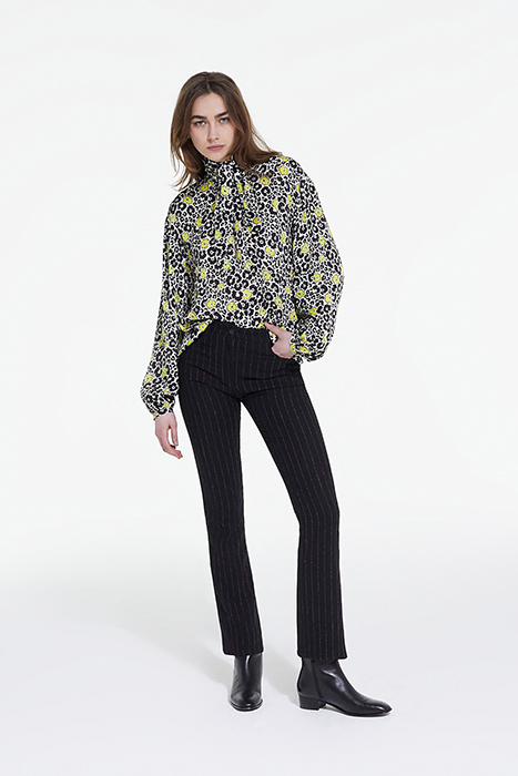 TOP LAVALIERE WILD BLOSSOM WHITE ECRU / YELLOW 3