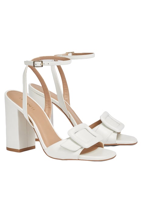 FS FLORANCE LEATHER BUCKL WHITE 2