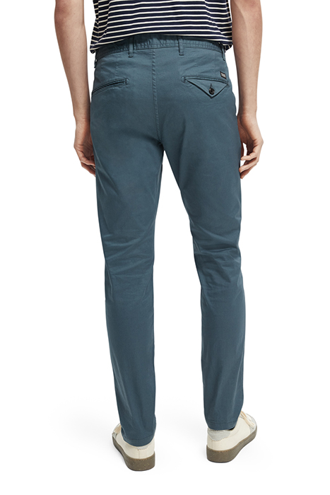 ESSENTIALS - MOTT SUPER SLIM FIT CHINO STEEL 2