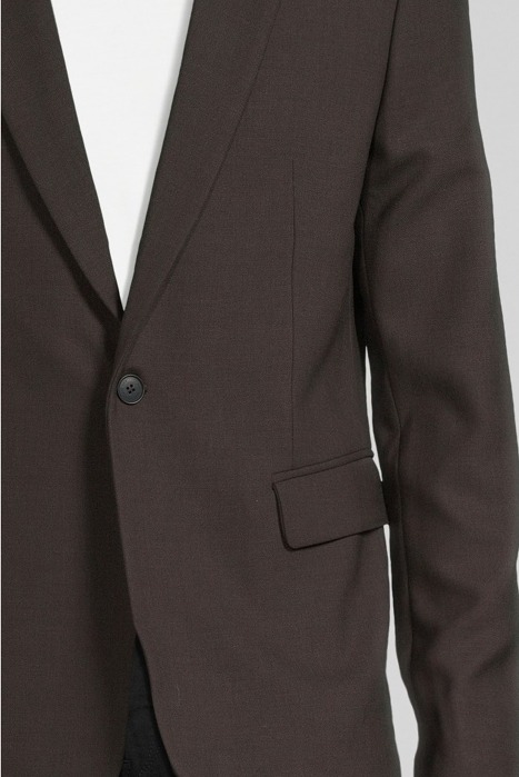 DARK CHOCOLATE SUIT JACKET DARK CHOCO 4