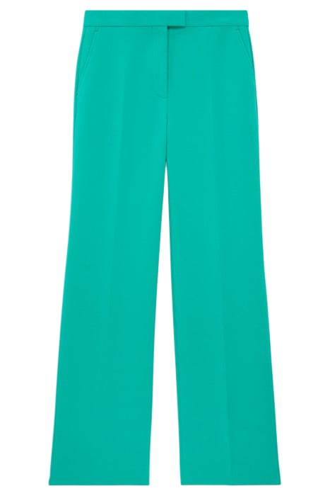 STRAIGHT SUIT TROUSERS GREEN by The Kooples