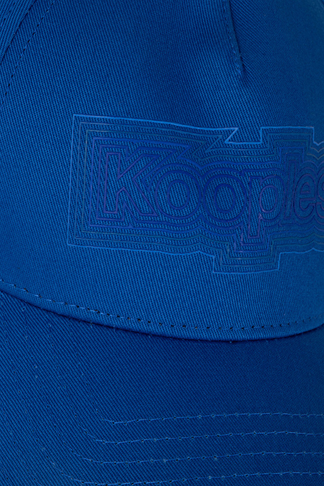 COTTON CAP WITH KOOPLES LOGO BLUE 3