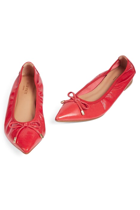 FL TILLY POINTED BALLERIN RASPBERRY 4