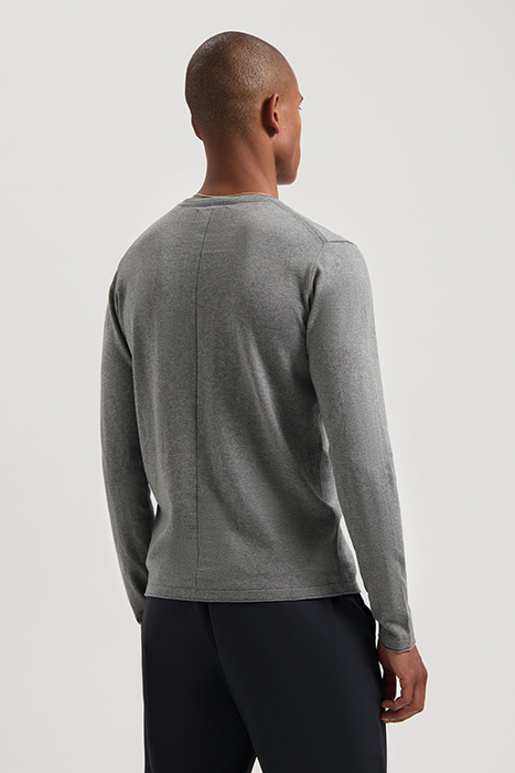 DS_GAGE CREWNECK GREY MELANGE GREY MELANGE 2