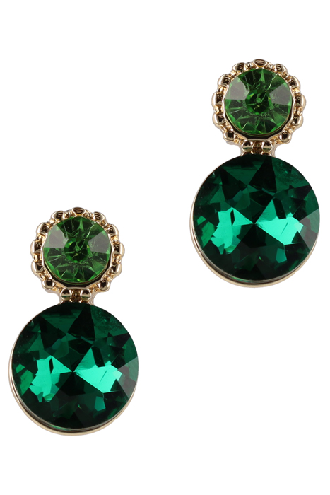 OPHELIA EARPINS GREEN 1