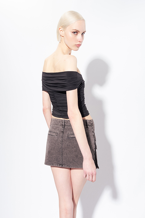 GIRONA GONNA DRILL LAVATO BLACK 2