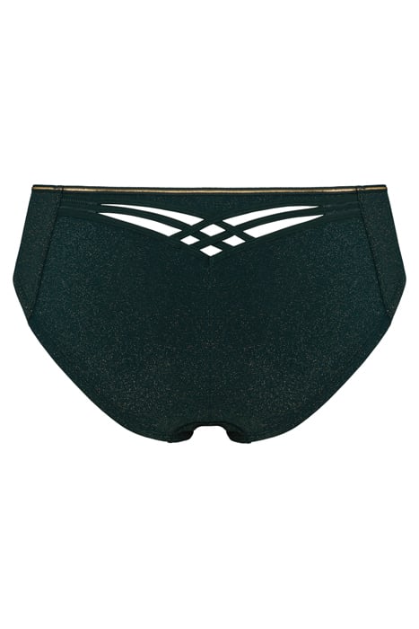 DAME DE PARIS PINE GREEN AND GOLD LUREX 2