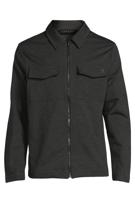 ASPACT ZIP SHIRT D.GREY 3