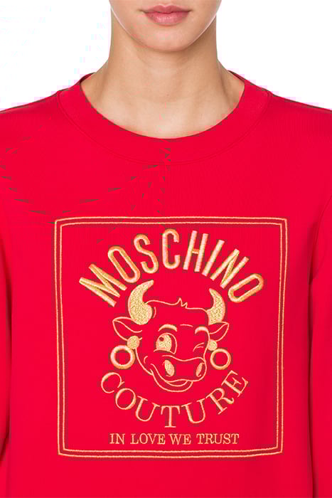 CHINESE NEW YEAR CREWNECK SWEATSHIRT RED 4