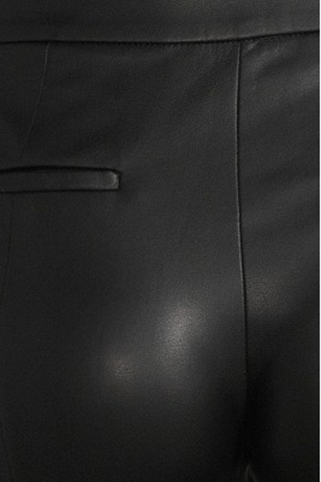 NEW SALLY PANT JET BLACK LEATHER 5