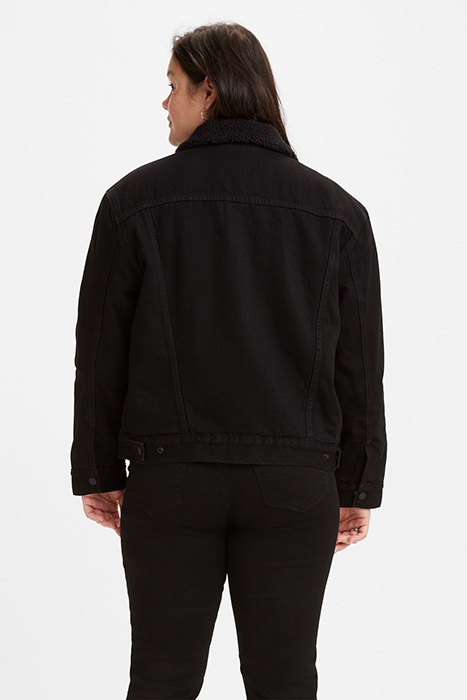 EX DENIM JACKET BLACK 2