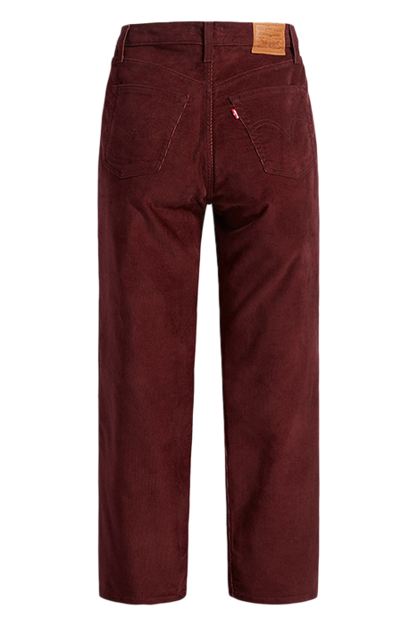 RIBCAGE STRAIGHT JEANS RED 4