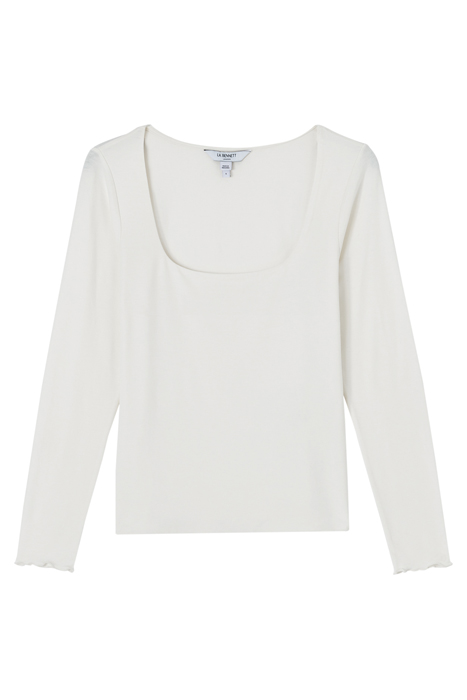 TJ MAY - SQUARE NECK IVORY 3