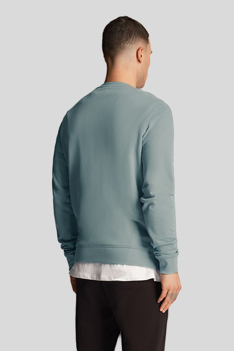 CREW NECK SWEATSHIRT SLATE BLUE 2