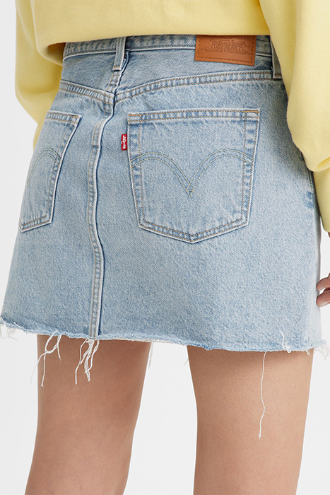 ICON DENIM SKIRT BLUE 7