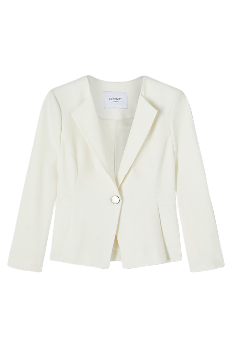 SKY PEPLUM BLAZER IVORY 3