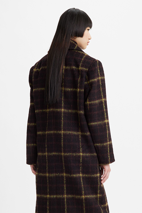 OFF SINGLE BREASTED COAT MULTICOLOUR 3