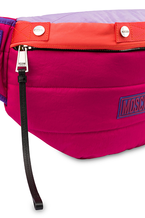 MAXI POUCH IN COLOR BLOCK NYLON MULTICOLOR 4