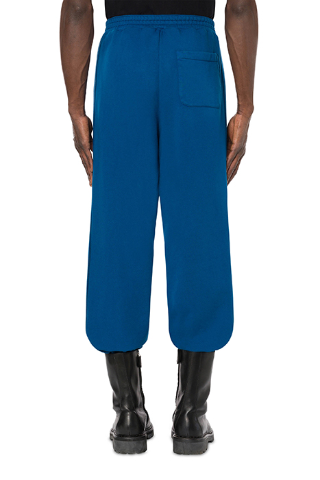 MOSCHINO VARSITY FLEECE JOGGING BLUE 2