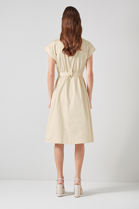 DR IVY UTILITY DRESS ECRU 2