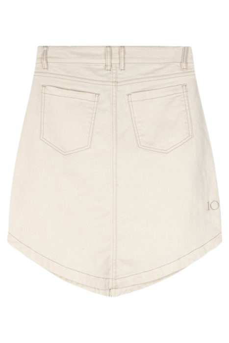 WESTERN MINI SKIRT ECRU 4