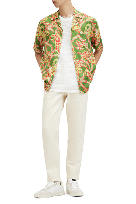 MORGANZA SS SHIRT BRIGHT GREEN 5