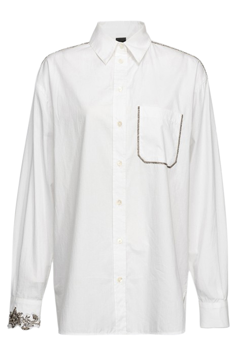 CANDIDA CAMICIA POPELINE RICAMATO RADIANT WHITE 3