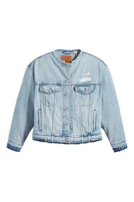 CUSTOMIZED DENIM JACKET BLUE 3