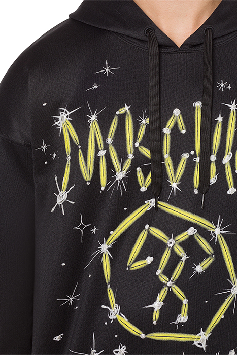 GALAXY LOGO HOODIE BLACK 4