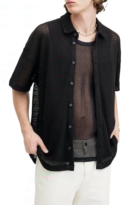 MUNROE SS SHIRT JET BLACK 1