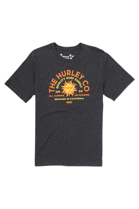 EVD NO BUMMERS SHORT SLEEVE BLACK HEATHER 3