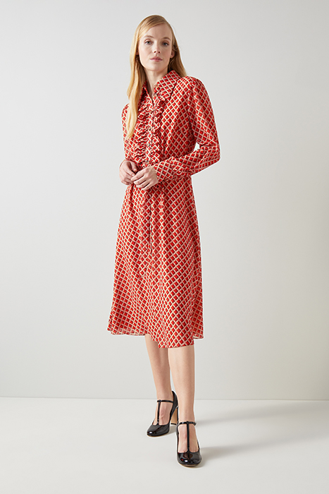 ENSOR SHIRT SHIRT DRESS MULTICOLOR 3