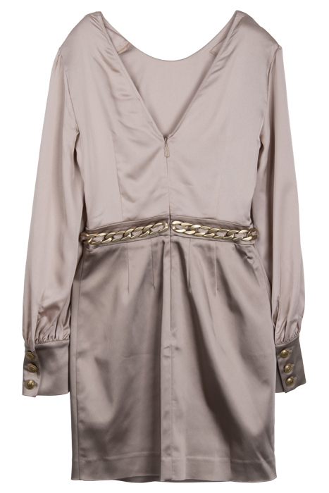 ELLE PENCIL DRESS FAWN TAUPE 2