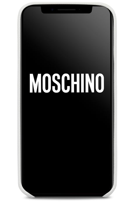 IPHONE X COVER #MOSCHINOEYES WHITE 2