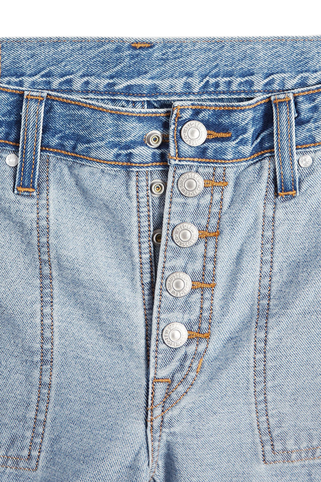 REVERSIBLE FLARED JEANS BLUE 10