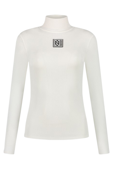 JOLIE SKI TURTLE NECK STAR WHITE 3