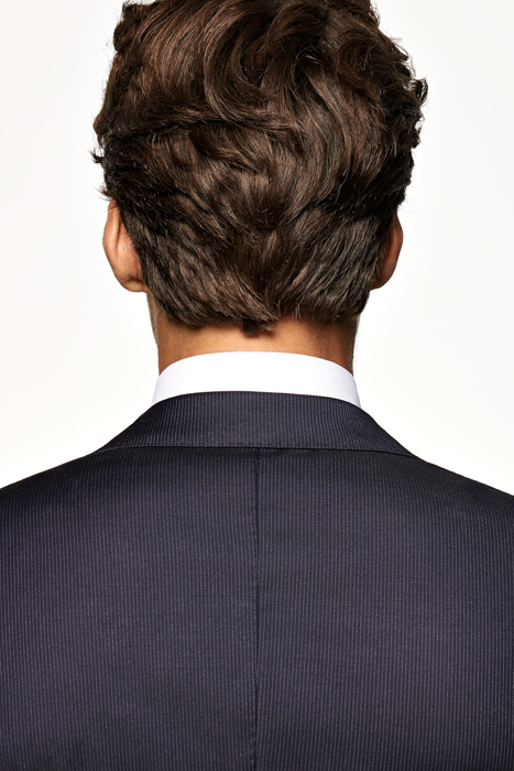 NAVY STRIPED LAZIO SUIT 5