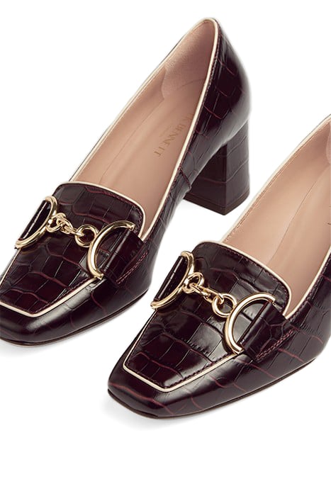 SAMANTHA SNAFFLE PUMP BORDEAUX 4
