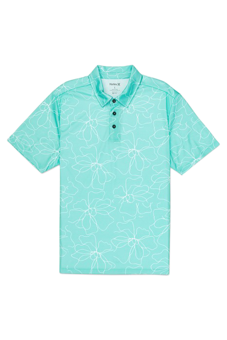 H2O-DRI ACE FIESTA MESH POLO SHORT SLEEVE TROPICAL MIST 3 3