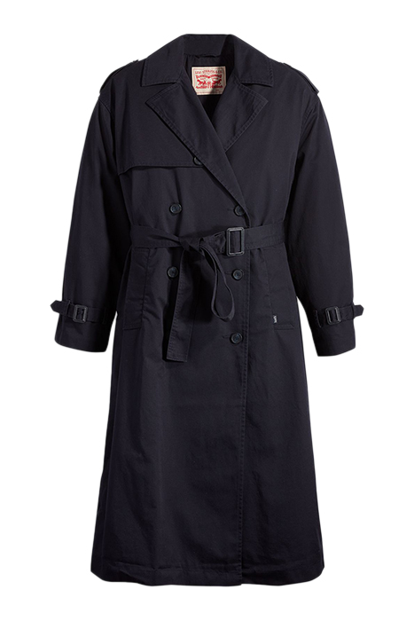 SLACKER TRENCH COAT BLACK 3