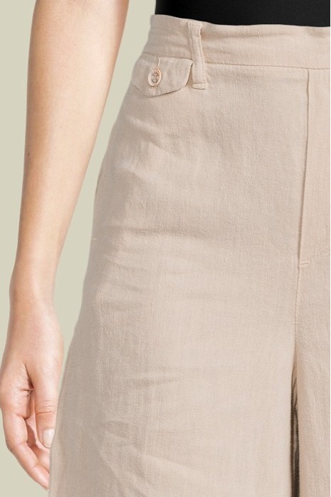 MANDY 6649 LINEN COLOUR CREAM TAN 4