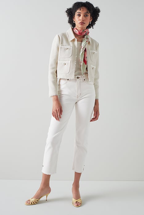 JK ADA METALLIC TWEED AND CREAM 2