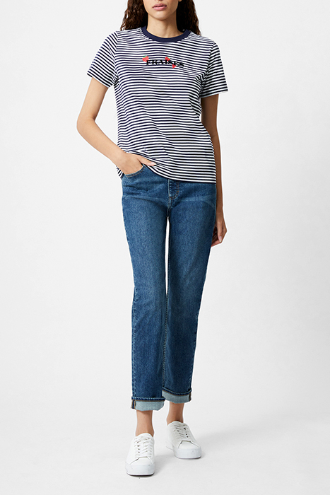 FC FRAISES STRIPE TEE MARINE 2