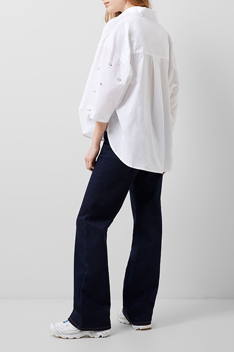 RHODES RHINESTONE SHIRT WHITE 2