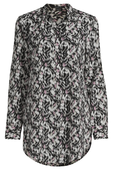 COMMA BLOUSES GREY/BLACK 3