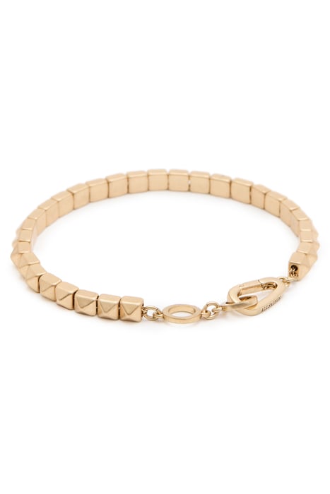 KAY STUD BRACELET WARM BRASS 3